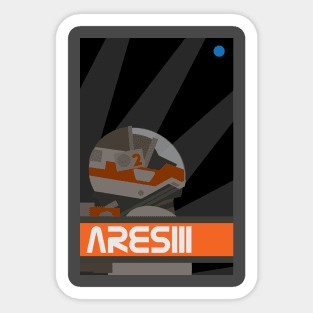 Ares III Sticker